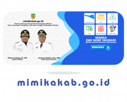 Website Pemkab Mimika