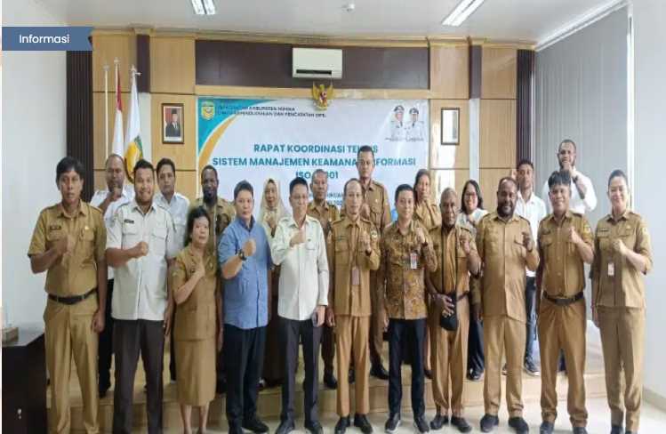 Disdukcapil Mimika Percepat Sertifikasi ISO 27001 untuk Tingkatkan Keamanan Data dan Efisiensi Layanan Publik