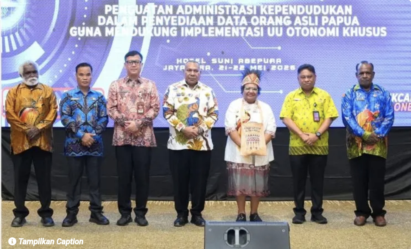 Total Jumlah Penduduk di Tanah Papua 5,7 Juta, OAP 2,2 Juta