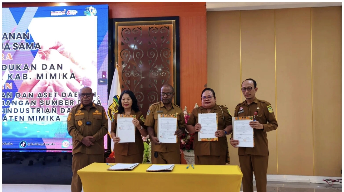 Disdukcapil Gandeng Tiga OPD Wujudkan Mimika Satu Data, Data ASN hingga Subsidi Minyak Tanah Diintegrasikan