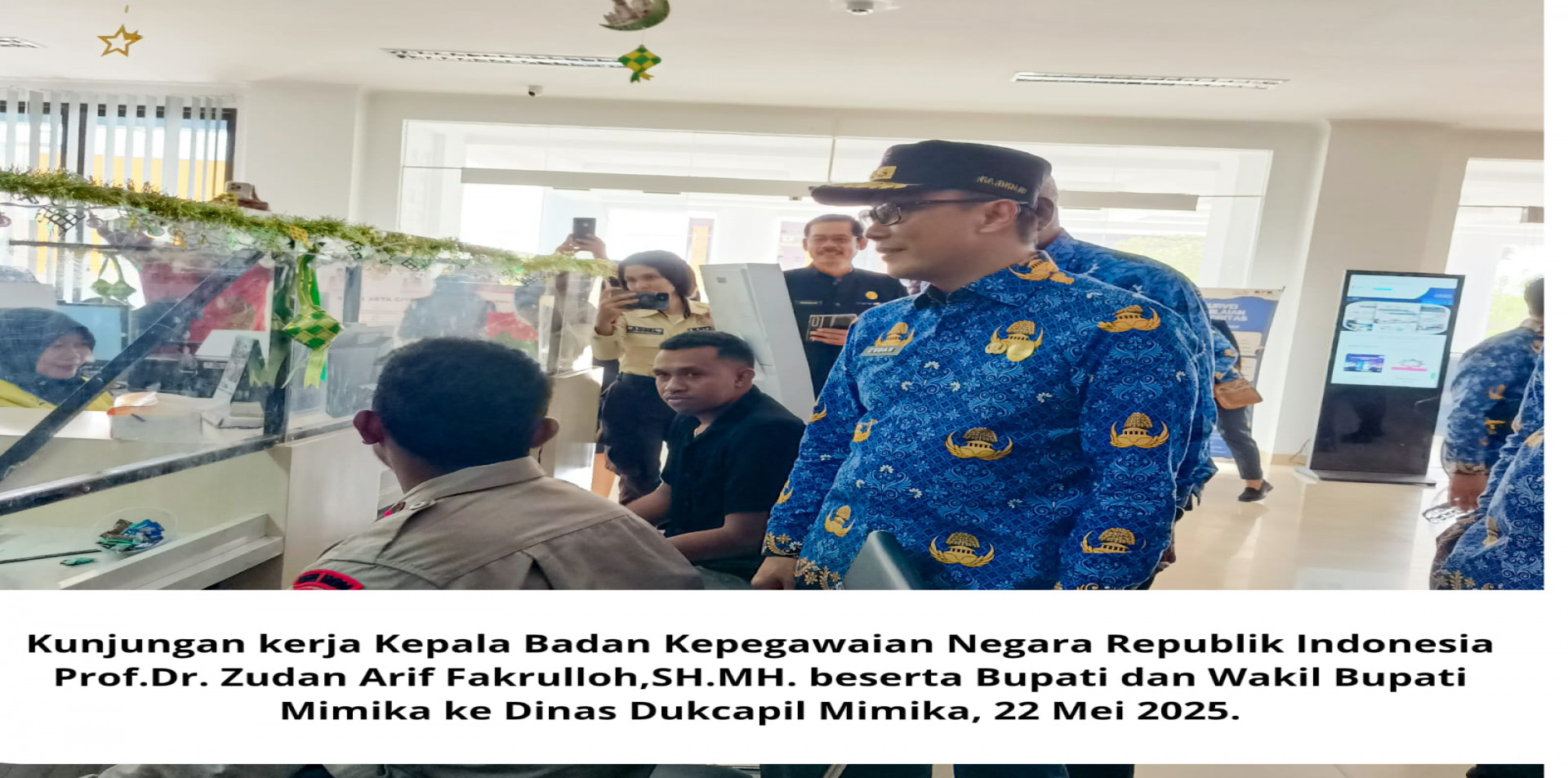 Kunjungan kepala bkn