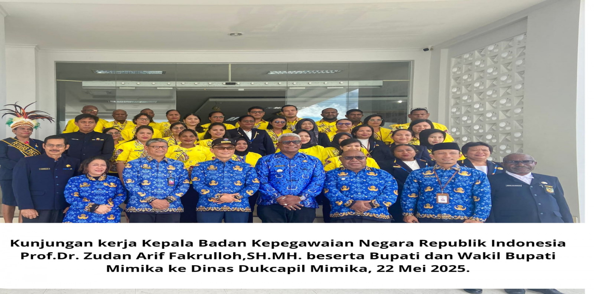 Kunjungan kepala bkn