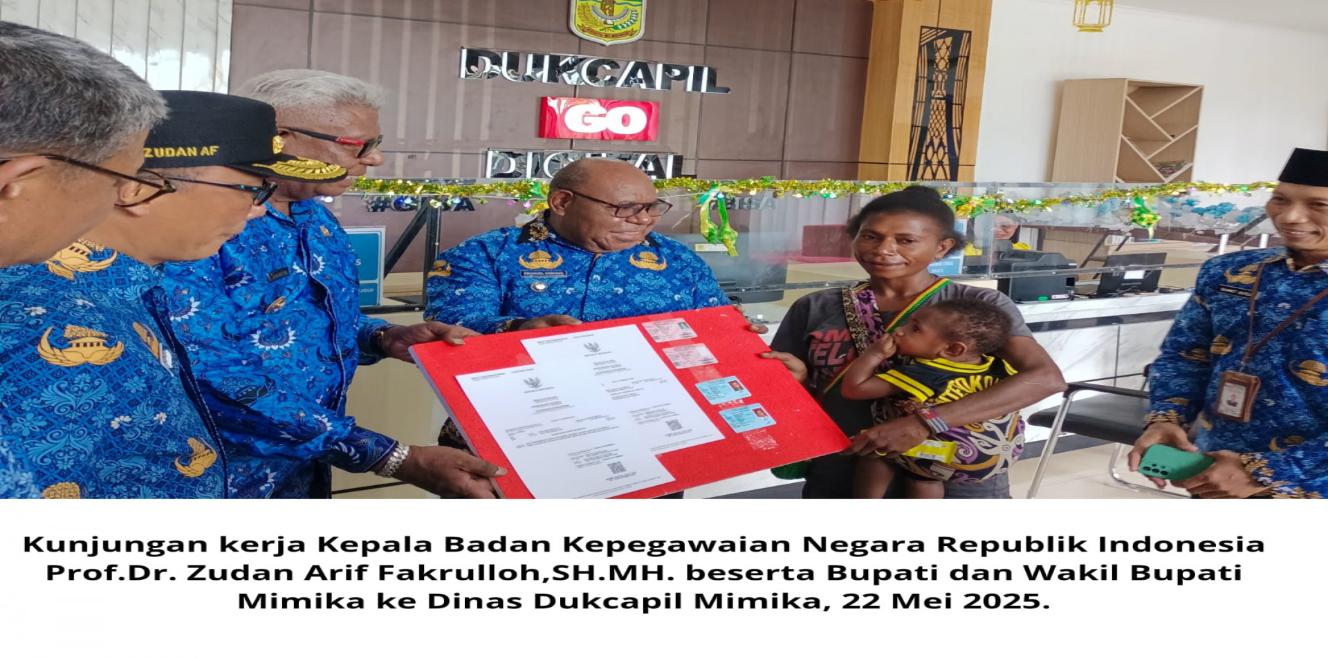 Kunjungan kepala bkn
