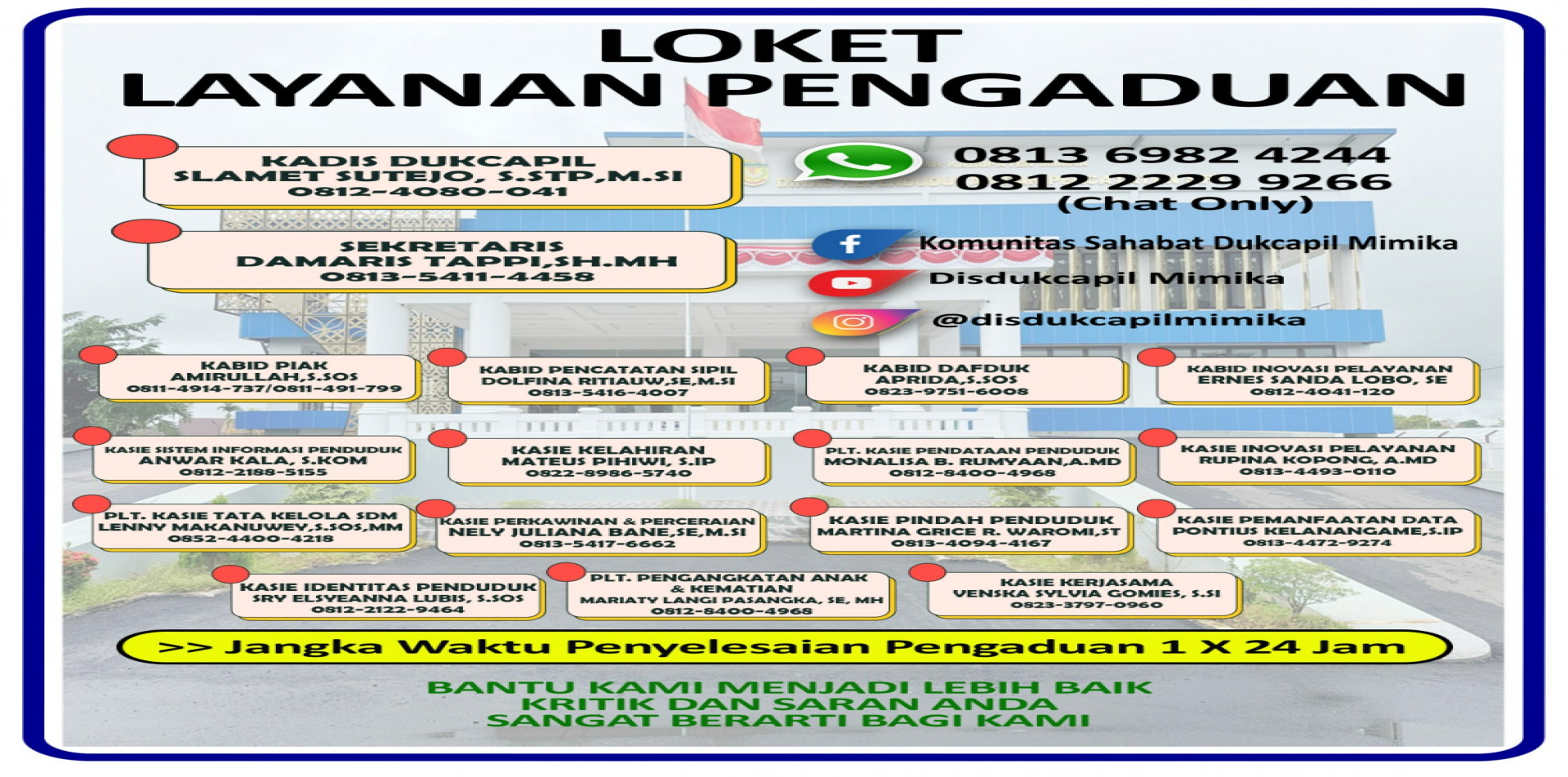 LOKET PENGADUAN