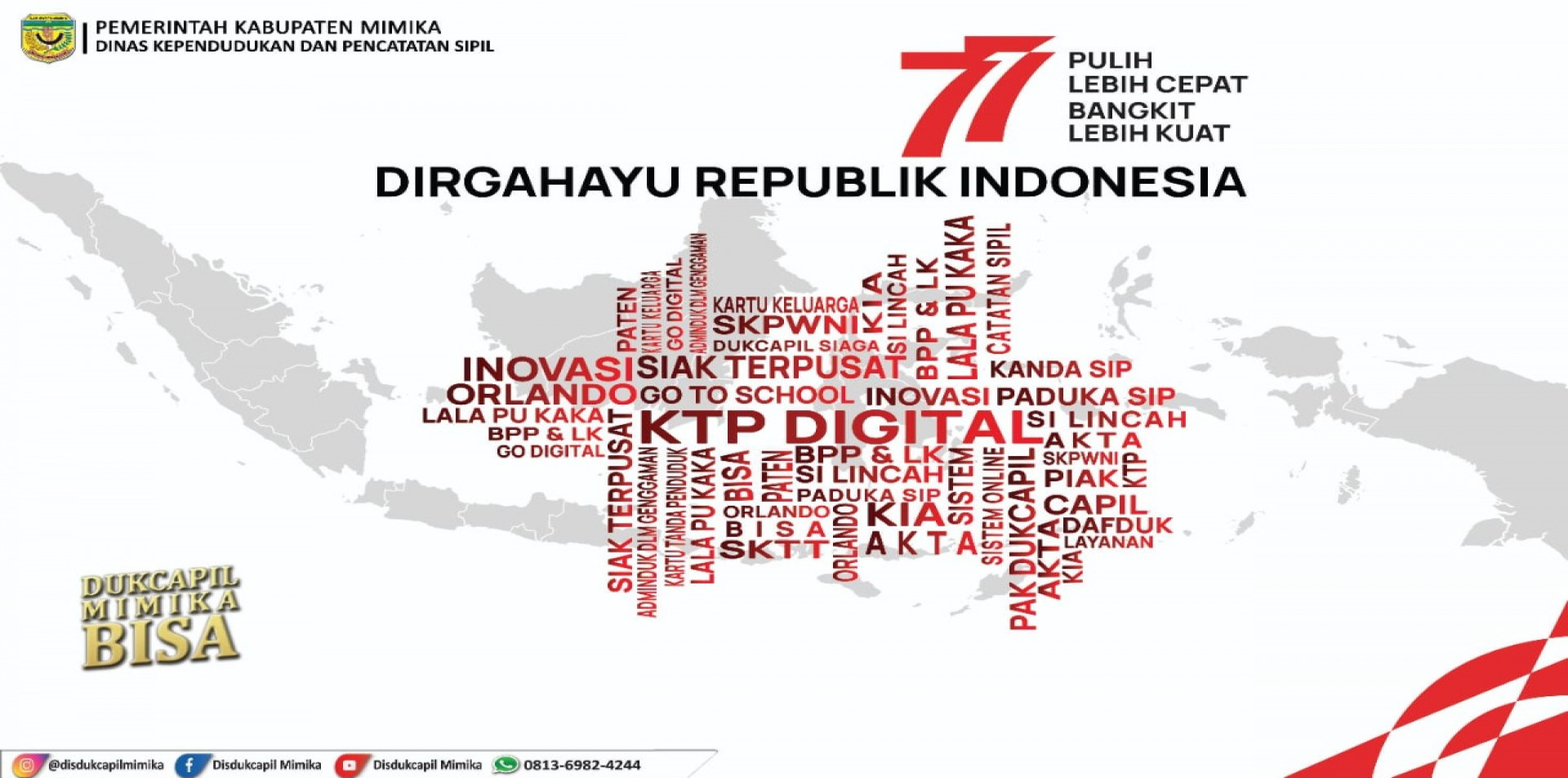 77 TAHUN DIRGAHAYU REPUBLIK INDONESIA